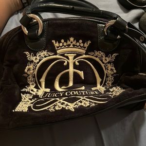 Juicy Couture Dark Blue Satchel bag